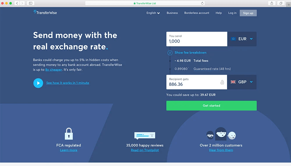 Buy TransferWise Account