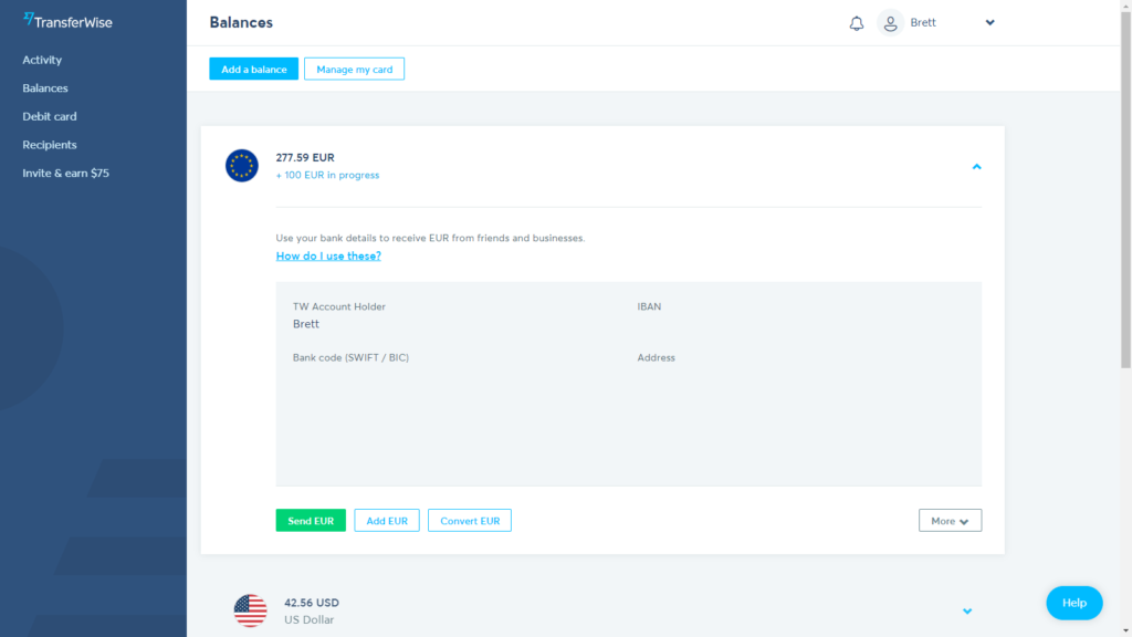 Buy TransferWise Accounts